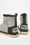 Kids Novelty Low Rise Homeboot - Black Star